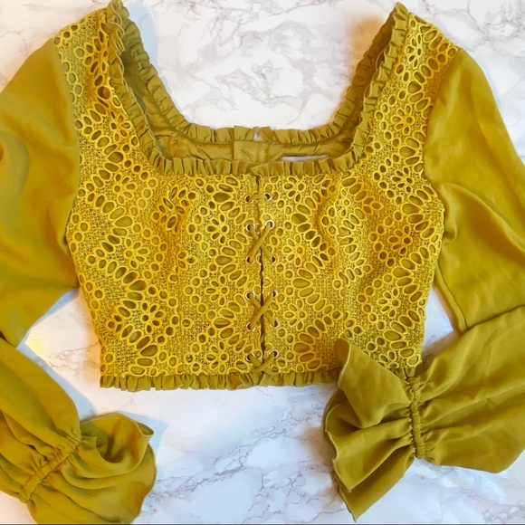 Finders Keepers Sunseeker Long Sleeve Top Size XS - Picture 2 of 9